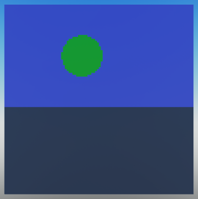 Example of the color buffer